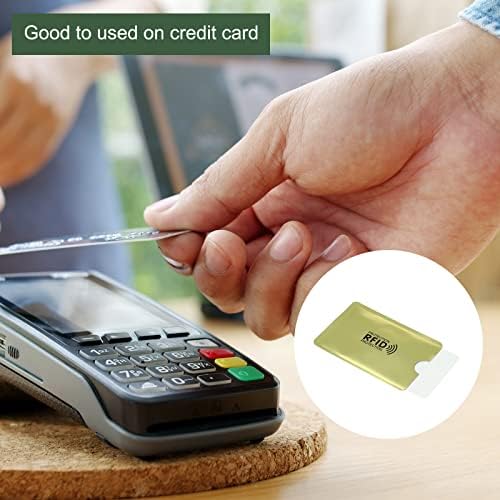YOKIVE 20 kom RFID navlake za blokiranje, Navlaka za zaštitu kreditne kartice otporna na tanke | ogrebotine, odlična za vizit karte,