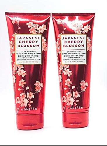 Kupatilo i tijelo rade 2 paketa japanska cvijet trešnje ultra shea karoserija 8 oz.