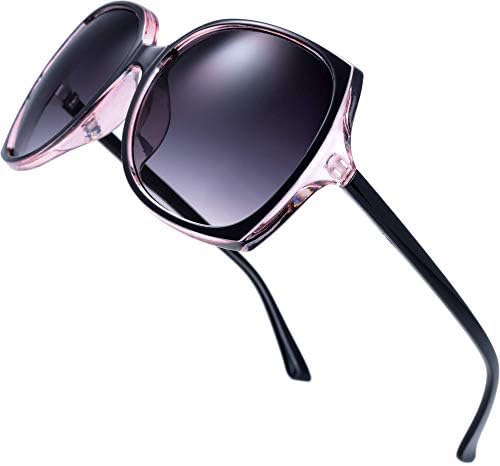 Svježe ženske prevelike kvadratne modne naočare za sunce Jackie O Cat Eye Hybrid Butterfly-izvrsno pakovanje