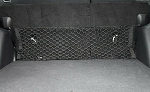 Car Trunk Cargo Net - izrađen i fit specifično vozilo za Alfa Romeo Stelvio 2017-2022 - Organizator skladištenja elastičnog mrežica