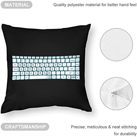 Računalna tastatura bacaju jastuk sa jastukom sa zatvaračem za jastučnice sa zatvaračem Zaštitnik za kauč na kauč za krevet