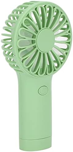 Lijevi prijenosni ručni ventilator, 2 brzina vjetra USB punjivi mini ručni ventilatorski ventilatorski ventilatorski ventilator za