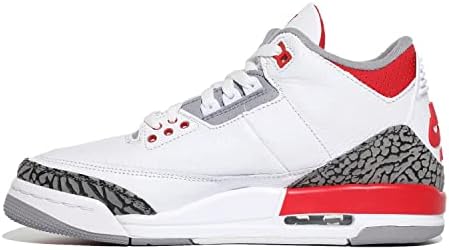 Jordan Boys General School Jordan 3 retro vatrena crvena bijela / vatra crveno-crna