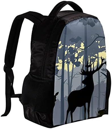 VBFOFBV putni ruksak, ruksak za laptop za žene muškarci, modni ruksak, šumski ježev lisički rakun lijepa životinja