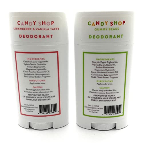 Candy Shop Domanski raznovrsni snop za dezodorans uključuje svaku: gumne medvjede i jagoda i vanilije