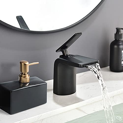 Moderni raspršivač sapuna sa mat zlatnom pumpom za kupaonicu, 13,5 oz Ceramic Rectorgeser-dispenzer za praznicu za punjenje posuđa