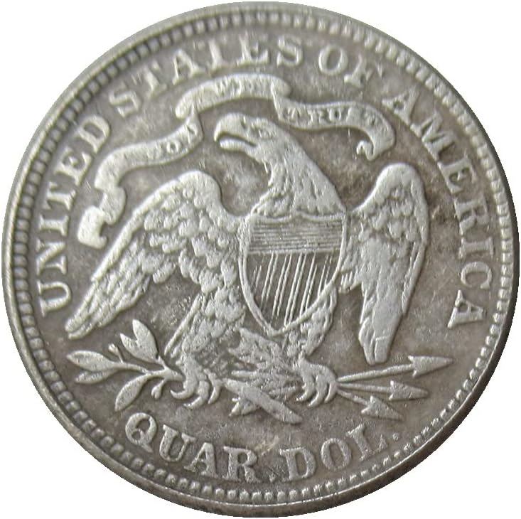 U.S. 25 Cent Flog 1878 Srebrna replika pribora za repliku