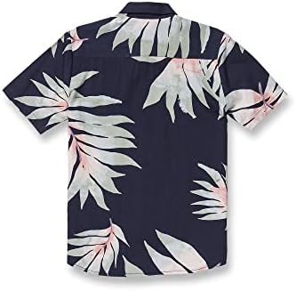 Volcom Seeweed Kratki Rukav Havajska Majica Sa Dugmetom Za Štampanje