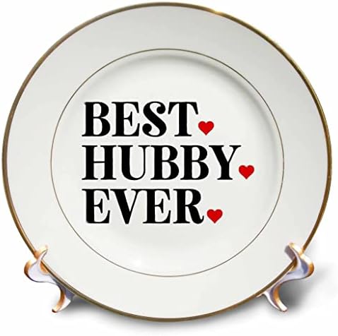 3Droza rozeta - Valentine Quotes - Best Hubby ikad - ploče