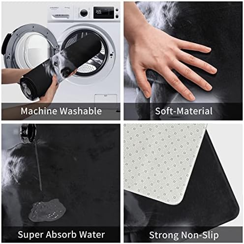 Australijska Ovčarska pjenasta prostirka za kupanje Super upijajuća protuklizna podna prostirka za pranje u mašini za pranje podnih