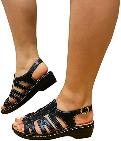 Ženske cipele Modne udobne šuplje prozračne posude za petu sandale za žene Sandale zatvorene nožni prst