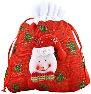 Candy Tote Santa poklon torba Božićna torba Božićna torba Cartoon Posteljina Dozvola i organizatori Sklopivi skladišni kontejneri