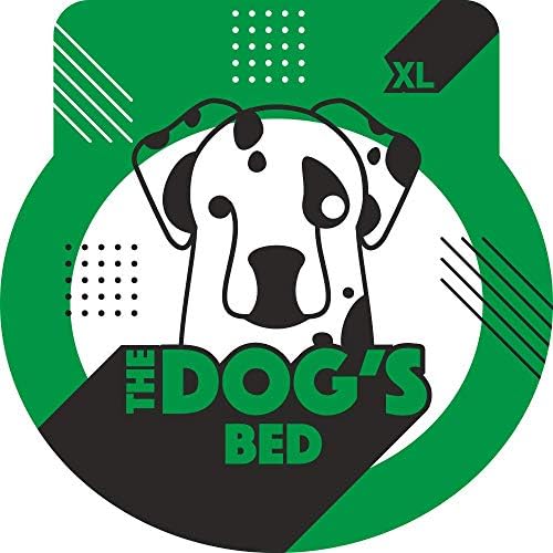 The Dog's koritni krevet vodootporni krevet za pse, XL izdržljiv plavi traper tkanina, YKK zatvarači, reverzibilni poklopac za pranje,