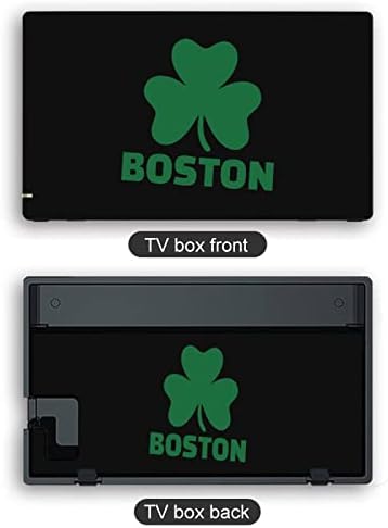 Boston Shamrock Stickers zaštitna filmska naljepnica personalizirana naljepnica s punim omotom kompatibilna s Nintendo Switchom
