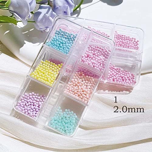 Mješovita veličina pribor za manikir čelične kugle Nail Art Rhinestone DIY nakit za nokte Nail Art dekoracije Nail Art perle -