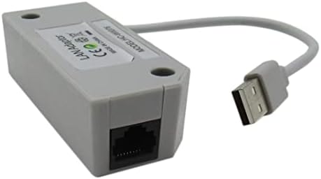 Sivi USB 10 / 100Mbps Ethernet mrežni adapter odgovara Nintendo Wii / Wii u / prekidač