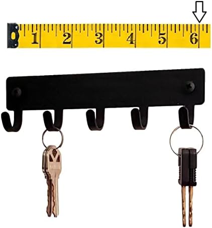METALNI MUNIATURNI PINSCHER PINDER - Držač za ključeve za zid - mali 6 inčni široki - izrađen u SAD-u; Poklon za ljubitelje psa