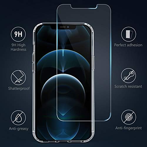 WAITIEE Magnetic Clear Case za iPhone 12/12 Pro, Clear silikon za brzo bežično punjenje protiv pada Ultra tanka futrola sa Mag-sigurnim