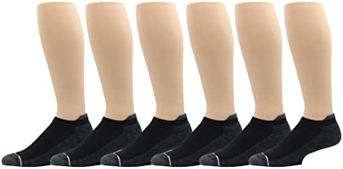 Dr. Motion ženske muške nisko izrezane prozračne kompresijske čarape za gležanj sa podrškom za luk 6 pari