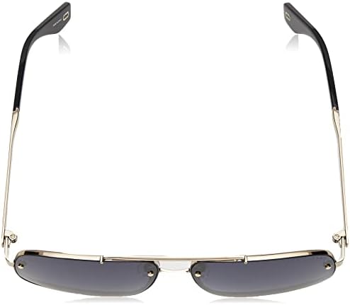 Marc Jacobs muške naočare za sunce Marc 318/s Navigator, crno zlato/siva u hladu, 61 mm, 14 mm