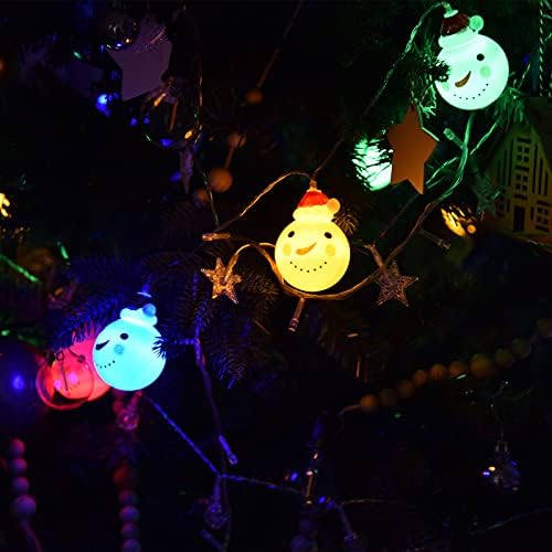 ZRQYHN 3 metra inovativna žica u obliku lutke šareno svjetlo USB LED svjetlo plastike za Unutarnji Vanjski Festival 2, 7x1, 8in