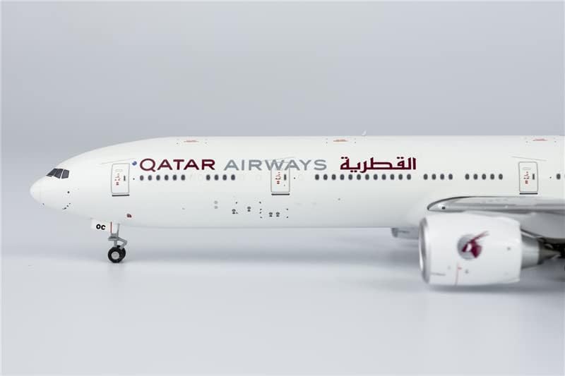 Ng modeli Qatar Airways za Boeing B777-300ER A7-BOC 1/400 DIECAST aviona unaprijed izgrađen Model