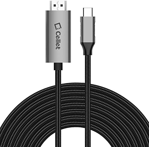 USB-C u HDMI 4K video adapter, USB-C u HDMI adapter, pametni telefon za TV video kabl [Thunderbolt 3 kompatibilan] Kompatibilan je