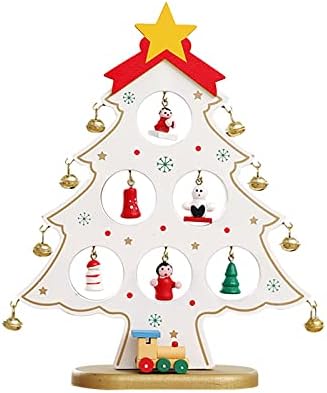 Umjetno božićno drvce DIY Mini božićno stablo Desktop drveni božićni ukras za božićne dekorati za božićni kristalni ukrasi