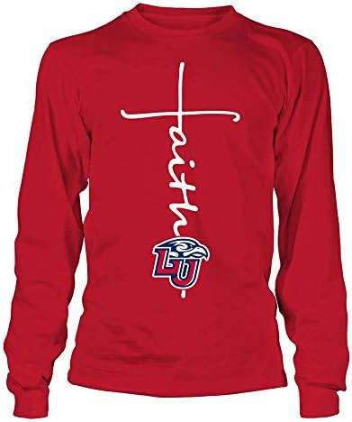 FanPrint Liberty Flames T-Shirt-vjera u obliku krsta