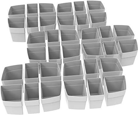 Storex šolje za sortiranje za veliki Craft Caddy , 36 pakovanja, siva