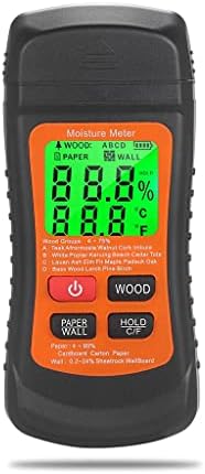 Asuvud Wood Meter LCD digitalni vlažni tester sa zelenim pozadinskim osvjetljenjem Tip i detektor za vodu za drvo za drvo