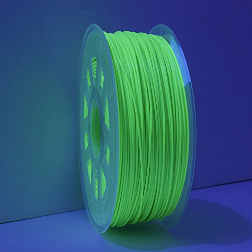 Gizmo Dorks 3mm PLA Filament 1kg / 2.2lb za ​​3D pisače, fluorescentno zeleno