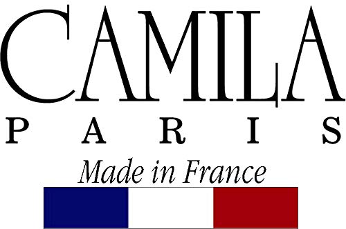 Camila Paris AD66 / 2 Francuski bočni češljevi veliki zakrivljeni oklop kornjača francuski Twist češljevi za kosu dekorativni, čvrsto
