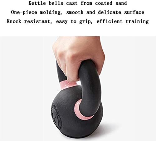 GDD bučice Kettlebells za domaćinstvo, Kettlebells sa premazanim peskom, oprema za kućni fitnes za žene, pogodna za vežbanje, potrepštine