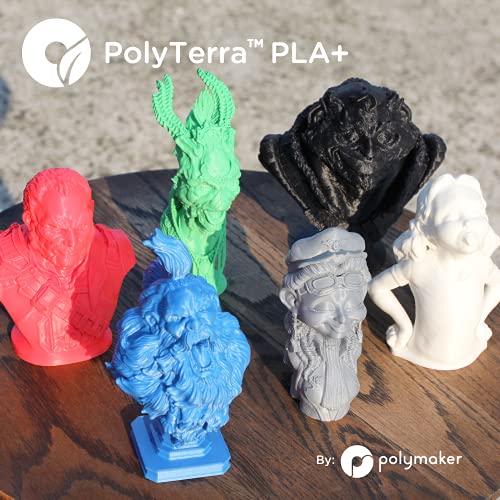 Polymaker Pla + 3D filament pisača 1,75mm, ljubičasta plas plus filament 1,75 PLA Filament Satin Površina 1kg - Polieterra TOUGH PLA