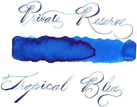 Paket/12 Privatnih Rezervnih Kertridža Sa Mastilom Nalivpero, Tropical Blue