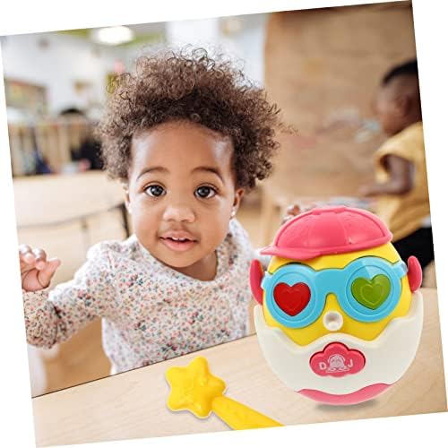 Toyvian Tumbler igračke za djecu Obrazovne igračke za bebe Glazbene igračke Djeca Tumblers Poli igračka za bebe igračke -poly igračke