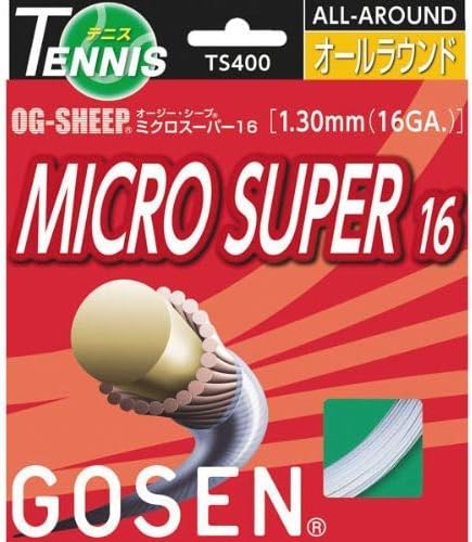 GOSEN OG-Sheep Micro Super, prirodni 40 ' Super All-Round performanse, sintetički tenis String