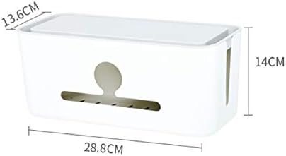 Dbylxmn Power Popular Socket 1pc multifunkcionalna kuća pogodna kutija za odlaganje kuhinja,trpezarija & amp; Bar ploče sa 3 pretinca
